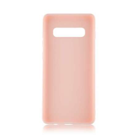 Чехол для Samsung Galaxy S10+ SM-G975 Brosco Colourful светло-розовый