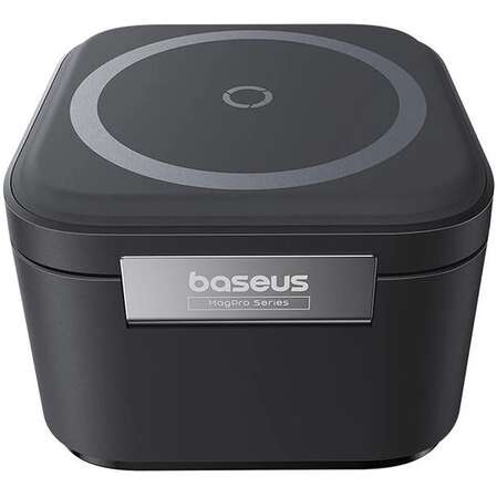 Беспроводная зарядная панель 2 в 1 Для IPhone, Airpods Baseus MagPro Cube 15W Grey