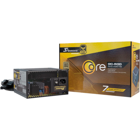 Блок питания 500W Seasonic CORE GC-500 Gold (SSR-500LC)