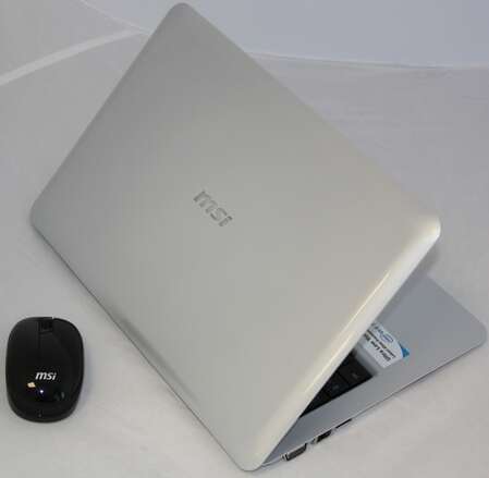 Ноутбук MSI X-Slim X340-033RU Cel 723/2Gb/320Gb/BT/cam/VHP/13.4" silver 4cell
