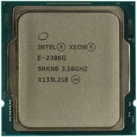 Процессор Intel Xeon E-2386G (3.50GHz) 16MB LGA1200 OEM