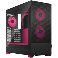 Корпус ATX Miditower Fractal Design Pop Air RGB TG Clear Tint Black/Magenta