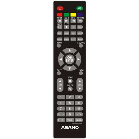 Телевизор 43" Asano 43LF5000T (FullHD 1920x1080, Smart TV) черный