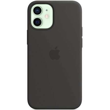 Чехол для Apple iPhone 12 mini Silicone Case with MagSafe Black