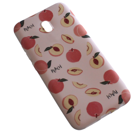 Чехол для Xiaomi Redmi 8A Zibelino Fruit Case персик
