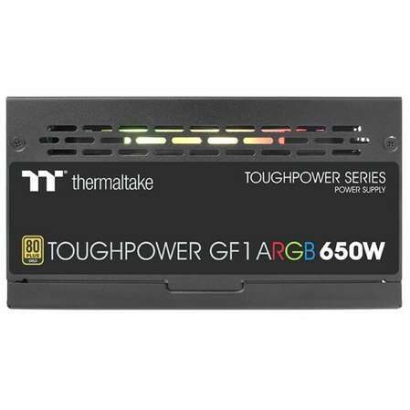 Блок питания 650W Thermaltake Toughpower GF1 ARGB (PS-TPD-0650F3FAGE-1)