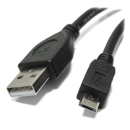Кабель USB2.0 тип А(m)-microB(5P) 0,3м.
