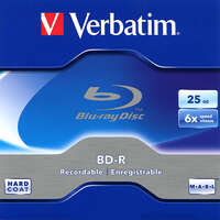 Оптический диск BD-R диск Verbatim 25Gb 6x Jewel Case (5шт) (43715)