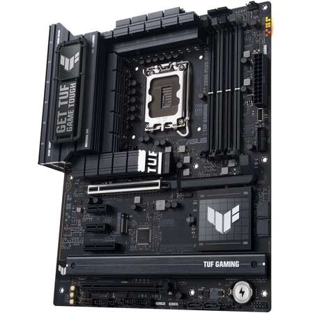 Материнская плата ASUS TUF Gaming Z890-Plus WiFi Z890 Soc-1851 4xDDR5, 4xSATA3, RAID, 4хM.2, 5xPCI-E16x, 6xUSB3.2, 2xUSB3.2 Type C, DP, HDMI, WiFi, 2.5Glan, ATX
