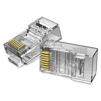 RJ45 коннектор (обжимной) Vention (IDBR0-100) 100шт