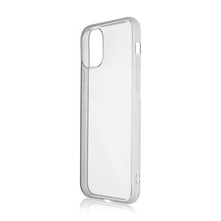 Чехол для Apple iPhone 11 Pro Max Brosco, силиконовая накладка, прозрачный