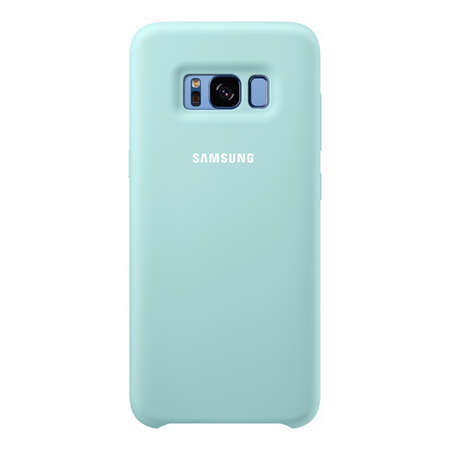 Чехол для Samsung Galaxy S8+ SM-G955 Silicone Cover, голубой