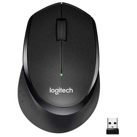 Мышь Logitech M330s Silent Plus, black