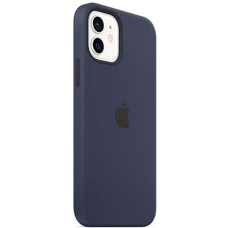 Чехол для Apple iPhone 12\12 Pro Silicone Case with MagSafe Deep Navy