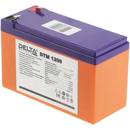 Батарея Delta DTM 1209, 12V  8.5Ah