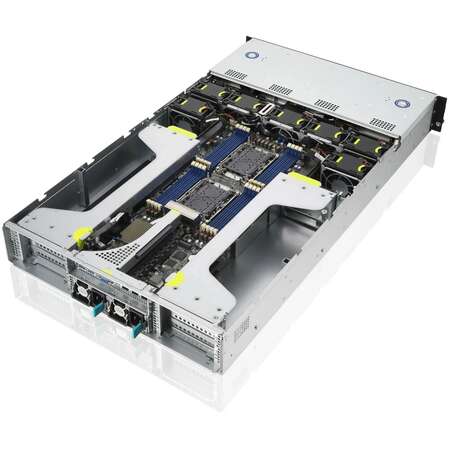 Платформа ASUS ESC4000-E10 up to 205W, 2x SFF8643 on the backplane, 8x 3,5 trays, 8x NVMe support, 2x 1600W PSU, (274285)