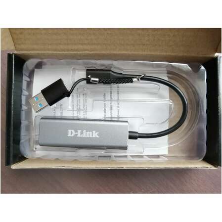 Сетевая карта D-Link DUB-2315/A1A 2.5Gb/s USB-C USB3.0