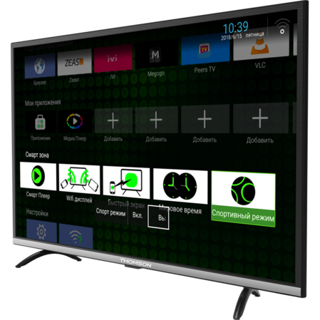 Телевизор 32" Thomson T32RTL5140 (HD 1366x768, Smart TV) черный/серый