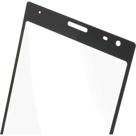 Защитное стекло для Sony I4213 Xperia 10 Plus Brosco, 3D, на весь экран, с черной рамкой