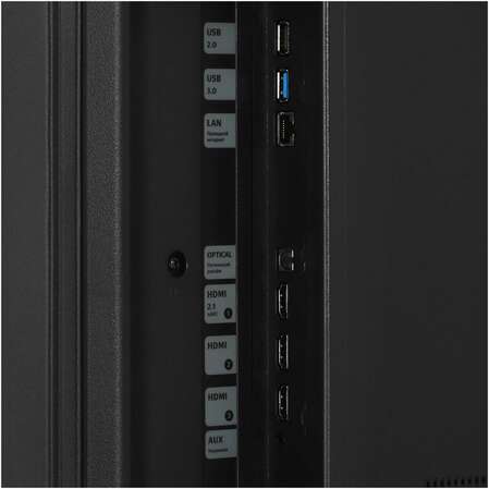 Телевизор 65" Яндекс ТВ Станция с Алисой YNDX-00096 (4K UHD 3840x2160, Smart TV) черный