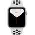 Умные часы Apple Watch Nike Series 5 GPS 44mm Silver Aluminium Case with Pure Platinum/Black Nike Sport Band MX3V2RU/A
