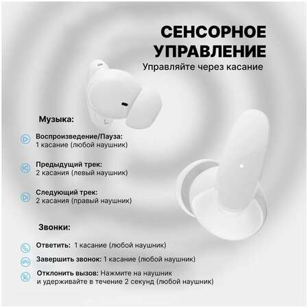 Bluetooth гарнитура Vention NBFW0 Белая