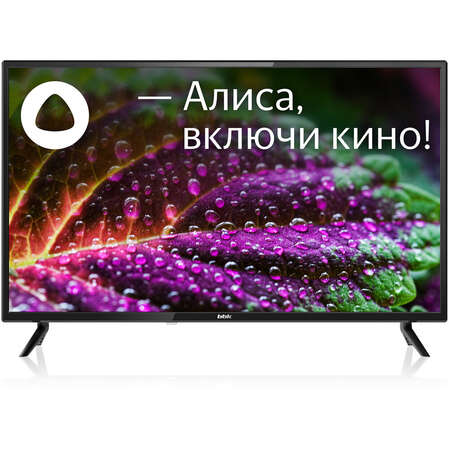 Телевизор 32" BBK 32LEX-7246/TS2C (HD 1366x768, Smart TV) чёрный