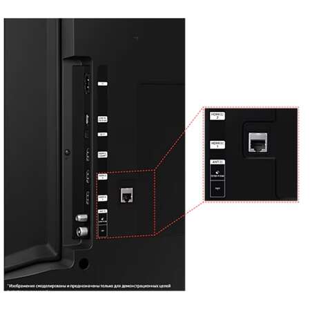 Телевизор 55" Samsung UE55CU7100UXRU (4K UHD 3840x2160, Smart TV) черный (EAC)