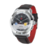Умные часы MyKronoz ZeTime Premium Petite Silver (ремешок цвет черный карбон с красной прострочкой)	