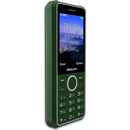 Мобильный телефон Philips Xenium E2301 Green