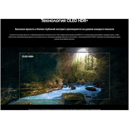 Телевизор 65" Samsung QE65S90DAUXRU (4K UHD 3840x2160, Smart TV) черный (EAC)