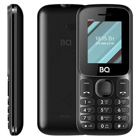 Мобильный телефон BQ Mobile BQ-1848 Step+ Black (без СЗУ в комплекте)