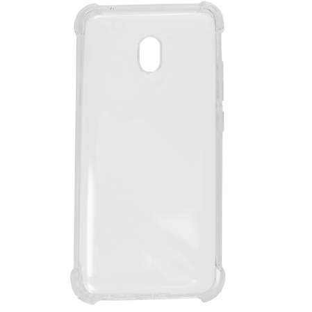 Чехол для Xiaomi Redmi 8A Brosco, усиленная силиконовая накладка, прозрачный