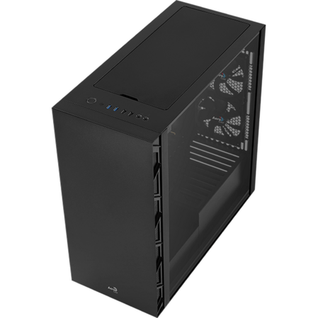 Корпус ATX Miditower AeroCool Flo-G-BK-v1 Black