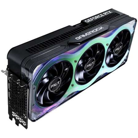 Видеокарта Palit GeForce RTX 5080 16384Mb, GameRock OC 16 Gb (NE75080T19T2-GB2030G) 1xHDMI, 3xDP, Ret