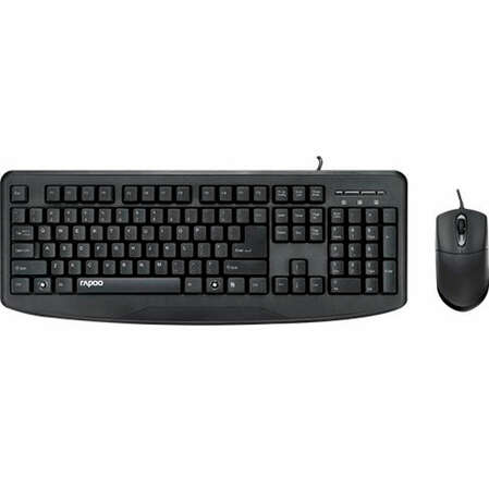 Клавиатура+мышь Rapoo NX1720 Black USB