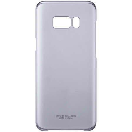 Чехол для Samsung Galaxy S8+ SM-G955 Clear Cover, фиолетовый