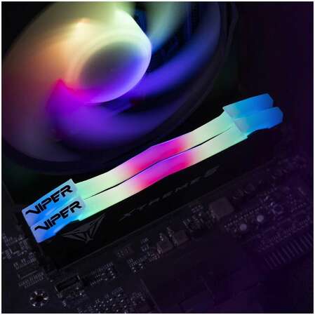 Модуль памяти DIMM 32Gb 2х16Gb DDR5 PC62400 7800MHz PATRIOT Viper Xtreme 5 RGB (PVXR532G78C38K)