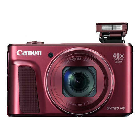 Компактная фотокамера Canon PowerShot SX720 HS HS Red