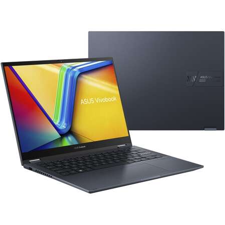 Ноутбук ASUS VivoBook S14 Flip TP3402VA-LZ350W Core i5 1335U/16Gb/512Gb SSD/14" WUXGA Touch/Win11 Quiet Blue