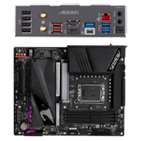 Материнская плата Gigabyte Z790 AORUS Elite AX Z790 Socket-1700 4xDDR5, 6xSATA3, RAID, 4xM.2, 3xPCI-E16x, 5xUSB3.2, 1xUSB3.2 Type C, DP, HDMI, WiFi, 2.5Glan, ATX 