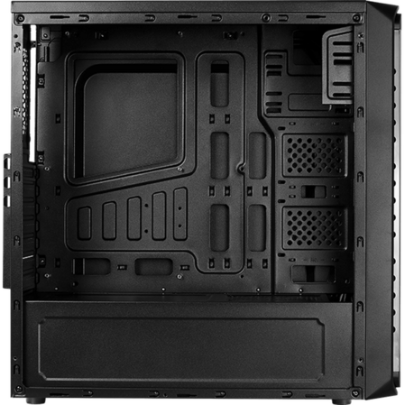 Корпус ATX Miditower AeroCool SI-5200 Frost Black