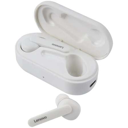 Bluetooth гарнитура Lenovo HT28 White