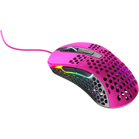 Мышь Xtrfy M4 RGB Pink проводная