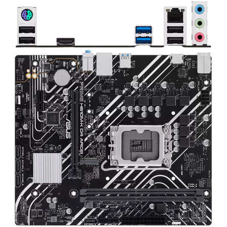 Материнская плата ASUS Prime H610M-K D4 ARGB H610 Socket-1700 2xDDR4, 4xSATA3, 1xM.2, 1xPCI-E16x, 2xUSB3.2, HDMI, Glan, mATX