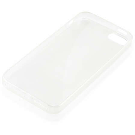 Чехол для Apple iPhone 5\5S\SE Brosco, Силиконовая накладка, прозрачный