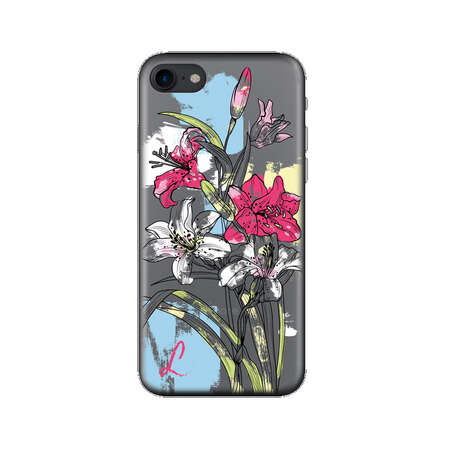 Чехол для iPhone 7 Deppa Art Case Spring/Лилии