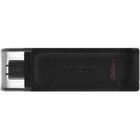USB Flash накопитель 32GB Kingston DataTraveler 70 (DT70/32GB) USB Type C Черный