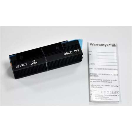 Радиатор на SSD M.2 Coolleo CL-V3SSD-BK (CL-V3SSD-BK) Black