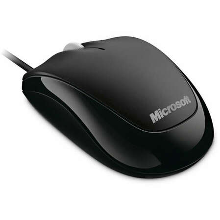 Мышь Microsoft 500 Compact Optical Mouse Black проводная U81-00083